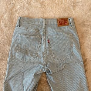 Levi’s - Mile High high waisted pinstripe jeans - size 28